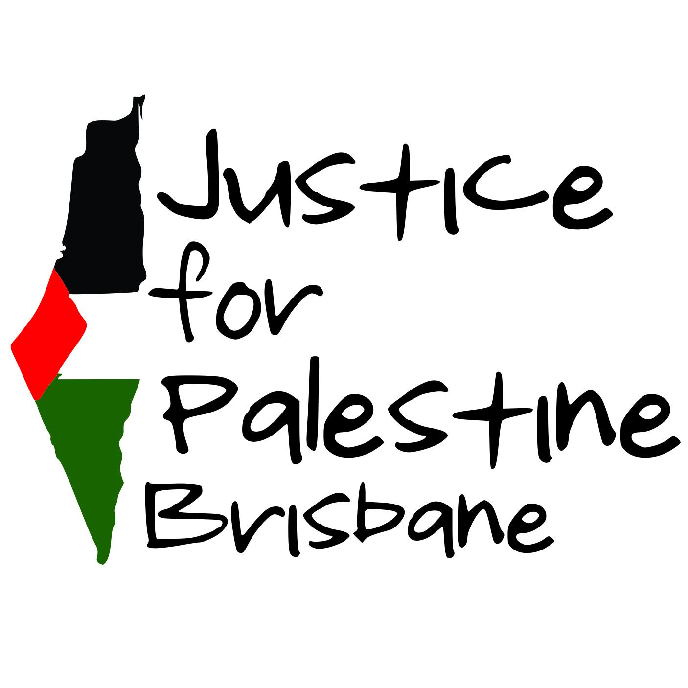 logo for Justice for Palestine Brisbane