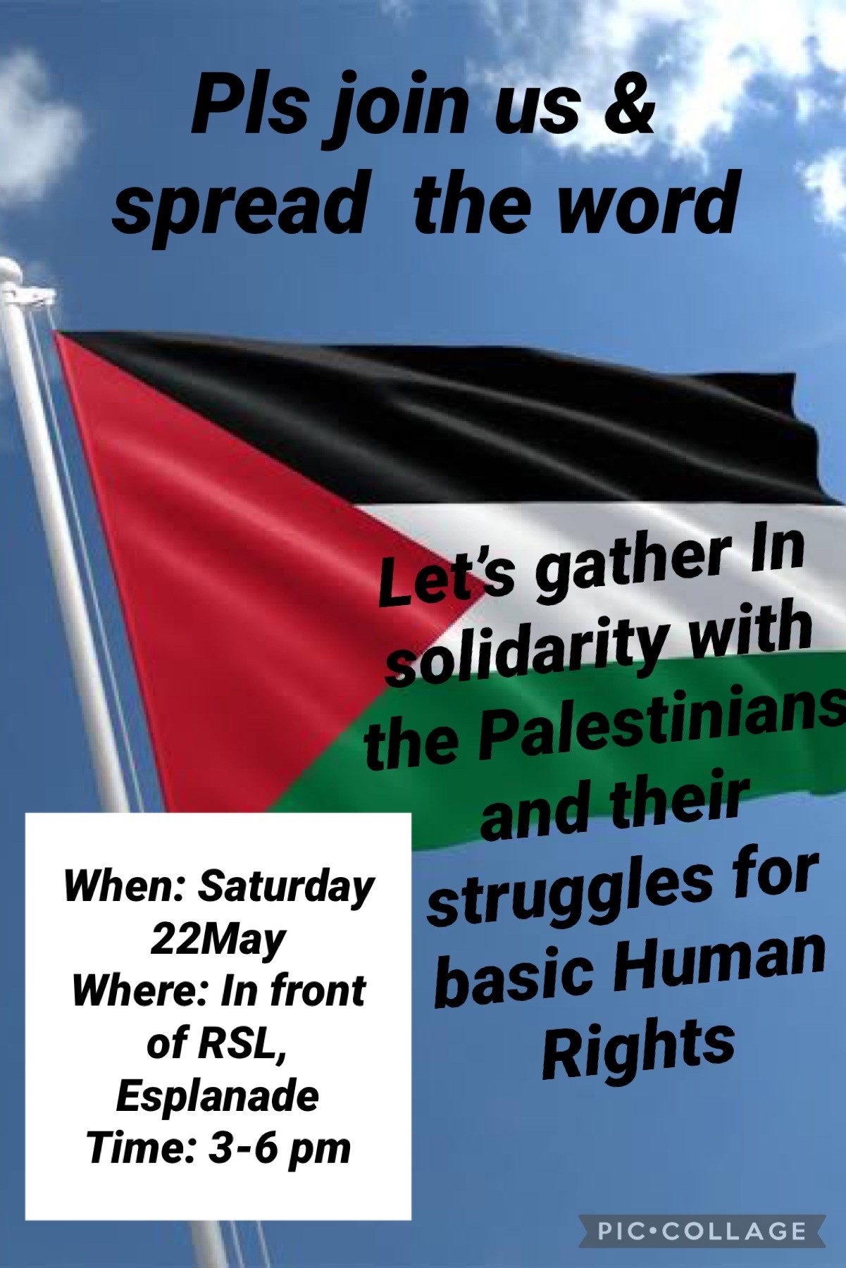 Cairns May vigil