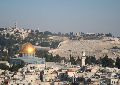Photo of the Old City of Jerusalem with Al Aqsa Mosque
