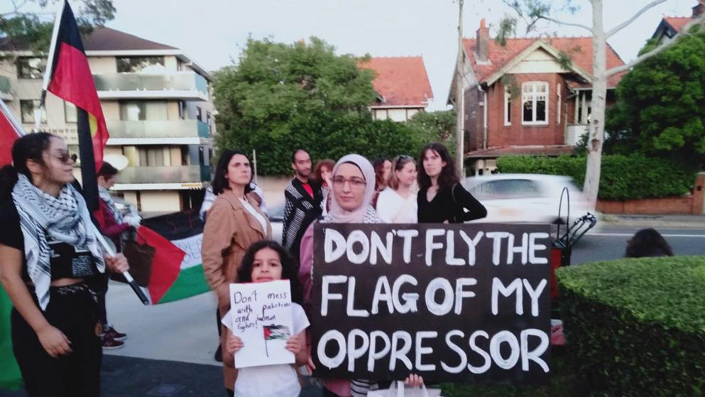 Photo of Randwick Council protest